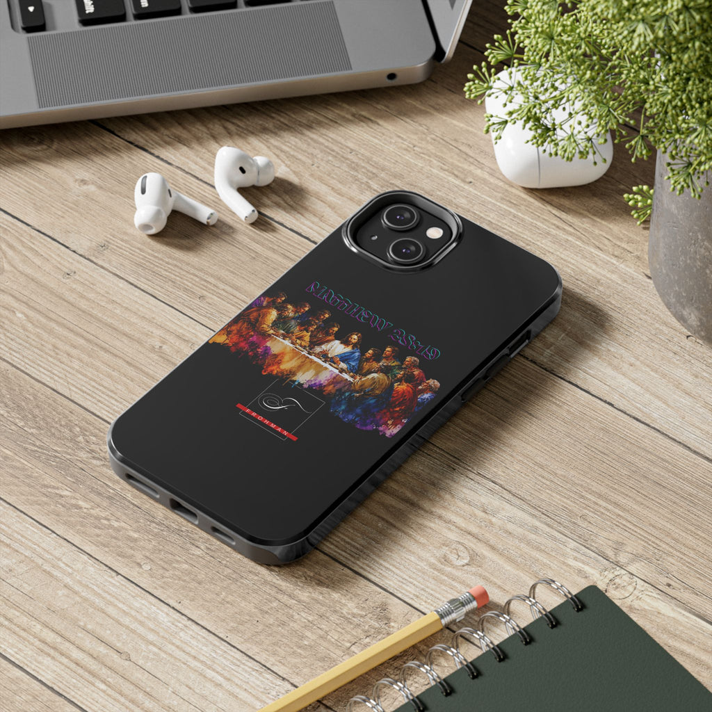 Last Supper Tough Phone Case – Colorful Jesus & Disciples Protective Cover