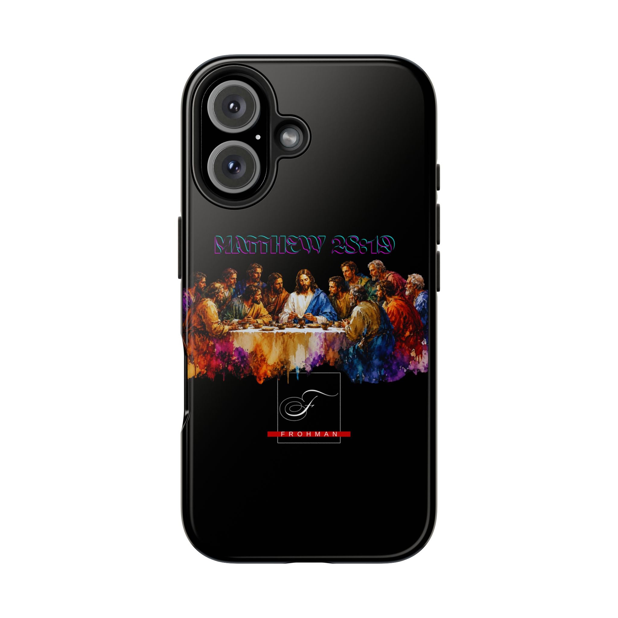 Last Supper Tough Phone Case – Colorful Jesus & Disciples Protective Cover
