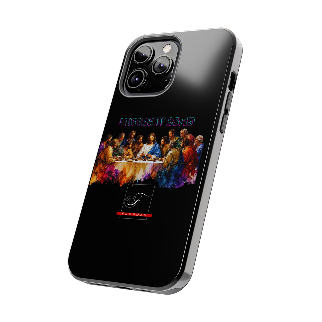 Last Supper Tough Phone Case – Colorful Jesus & Disciples Protective Cover