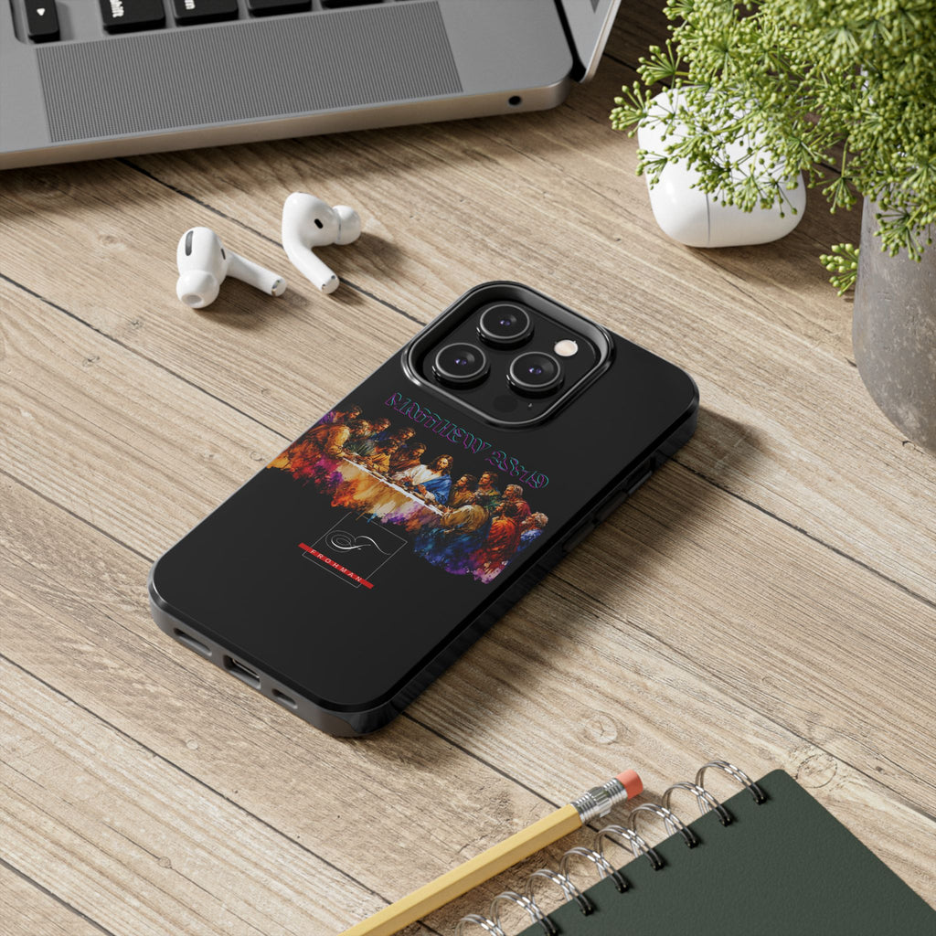 Last Supper Tough Phone Case – Colorful Jesus & Disciples Protective Cover