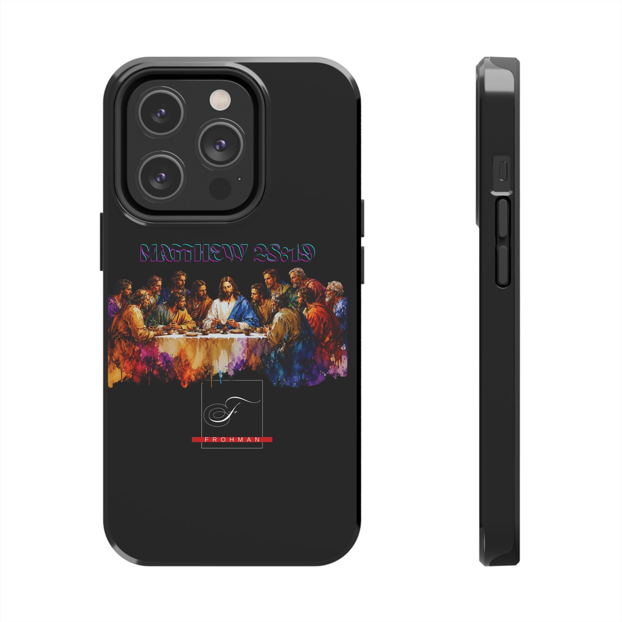 Last Supper Tough Phone Case – Colorful Jesus & Disciples Protective Cover