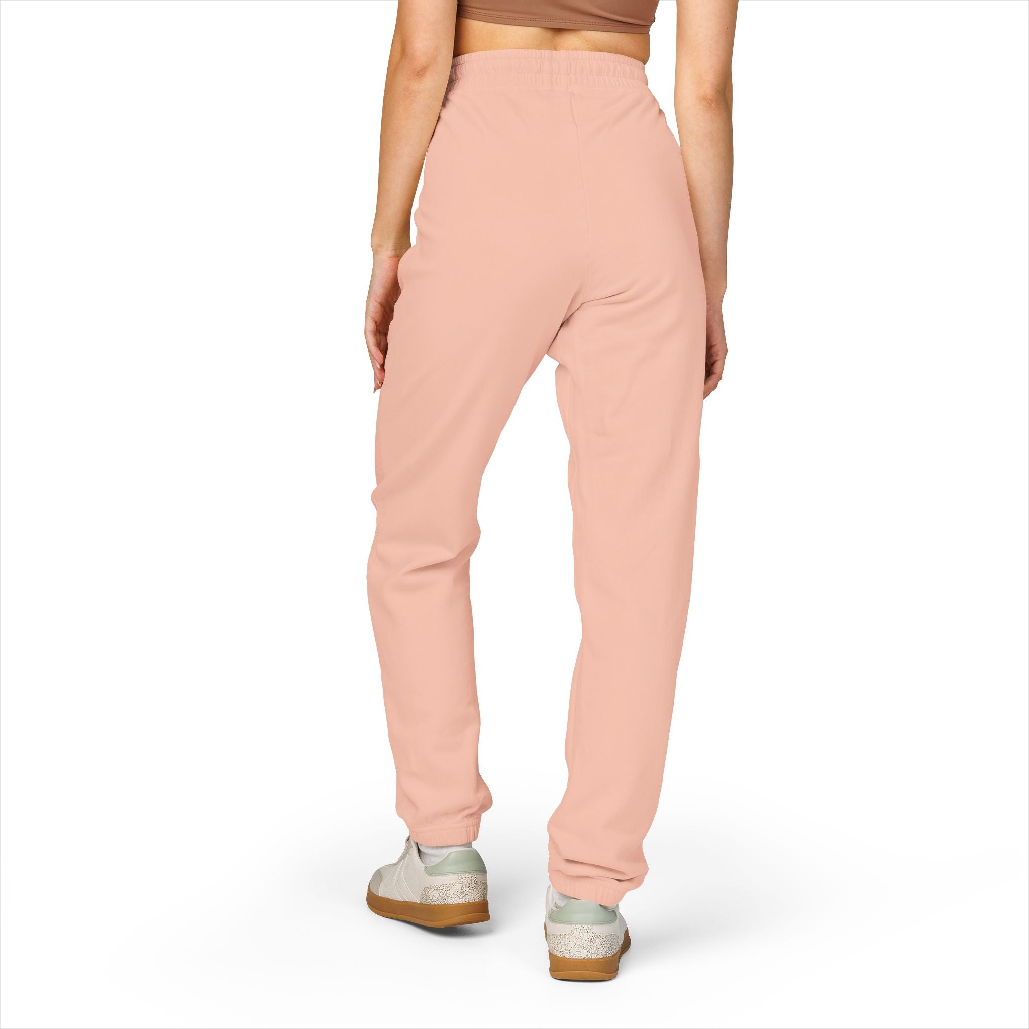Tree of Life Graphic Sweatpants — Garment-Dyed Fleece Joggers