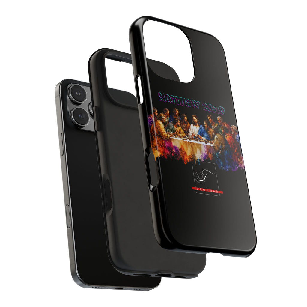 Last Supper Tough Phone Case – Colorful Jesus & Disciples Protective Cover