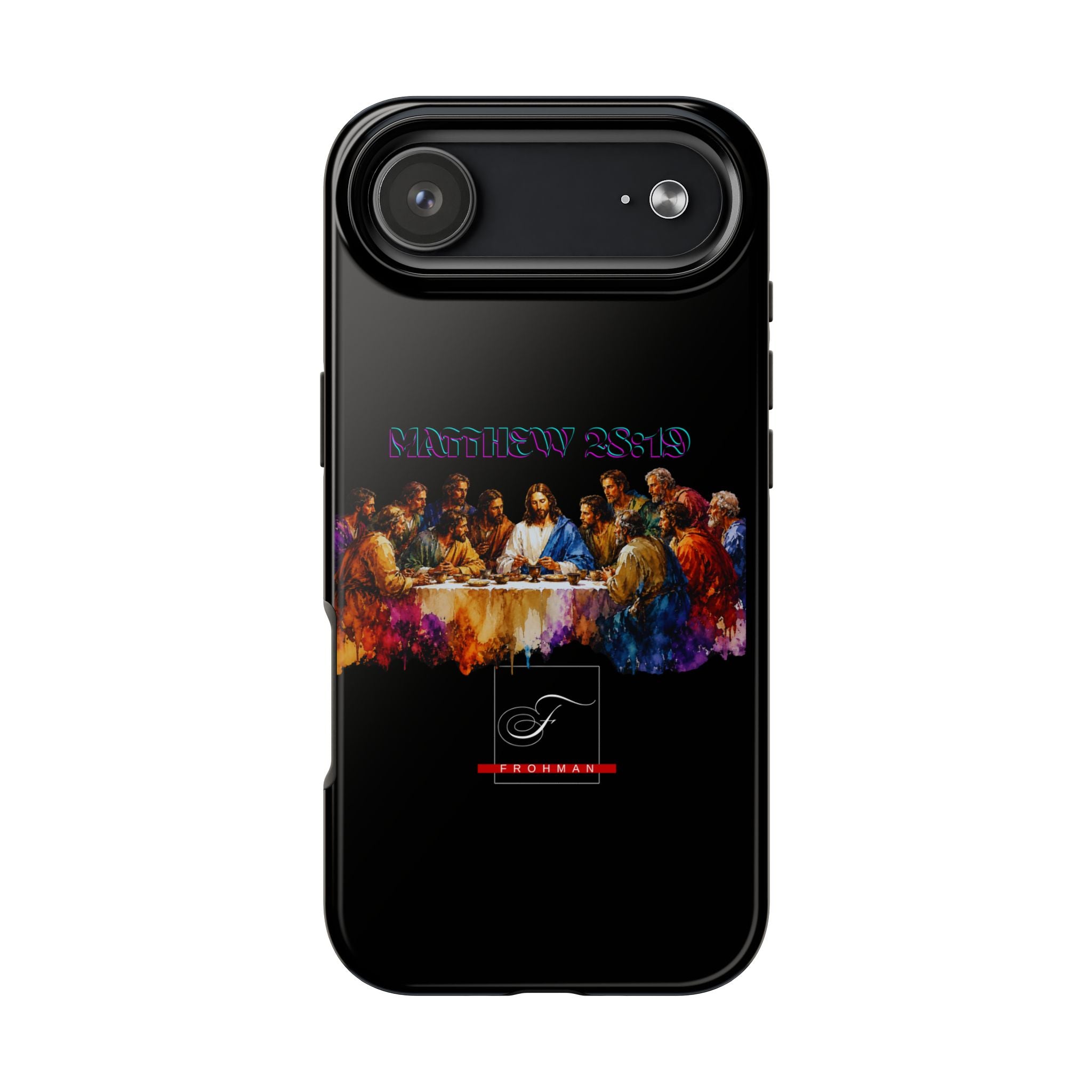 Last Supper Tough Phone Case – Colorful Jesus & Disciples Protective Cover