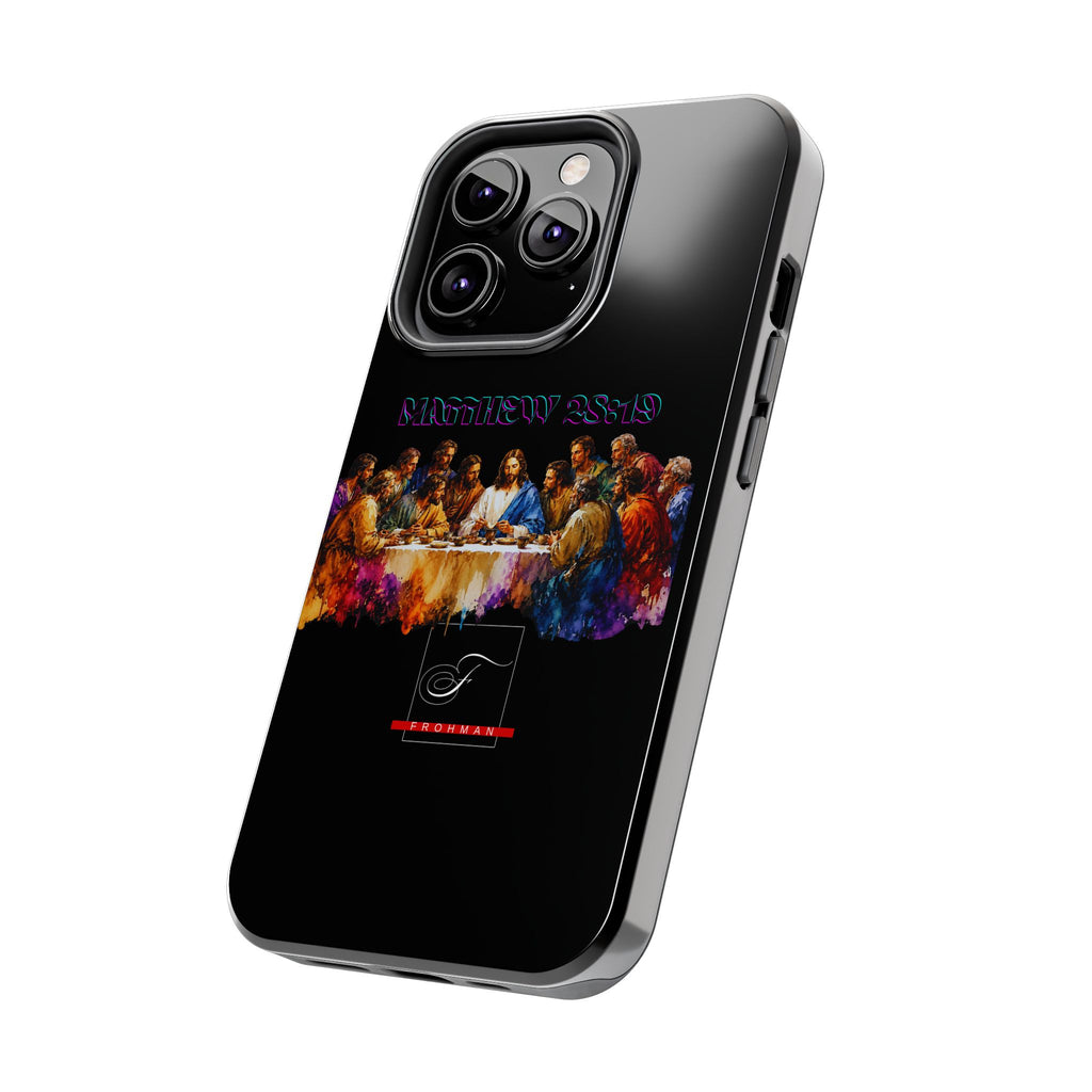 Last Supper Tough Phone Case – Colorful Jesus & Disciples Protective Cover