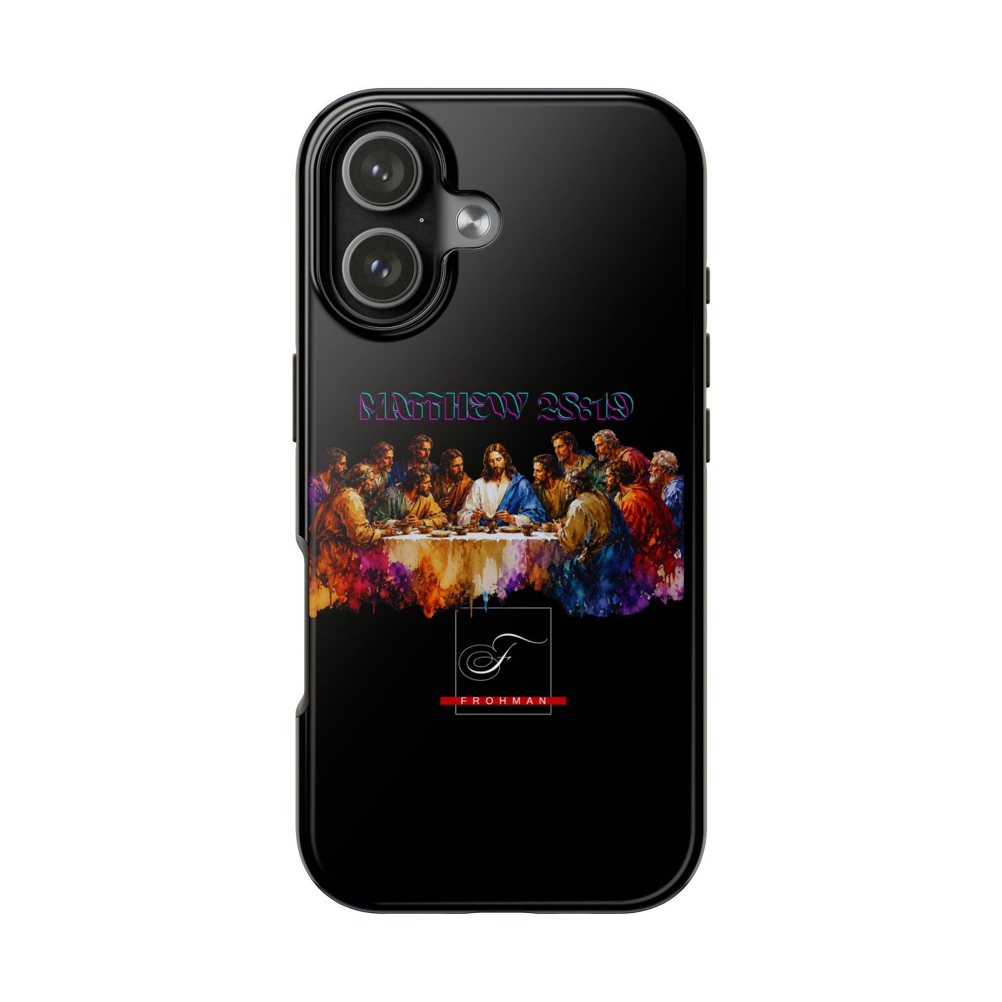 Last Supper Tough Phone Case – Colorful Jesus & Disciples Protective Cover