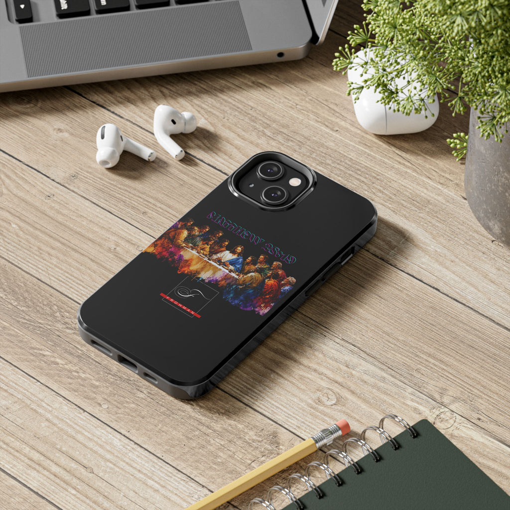Last Supper Tough Phone Case – Colorful Jesus & Disciples Protective Cover