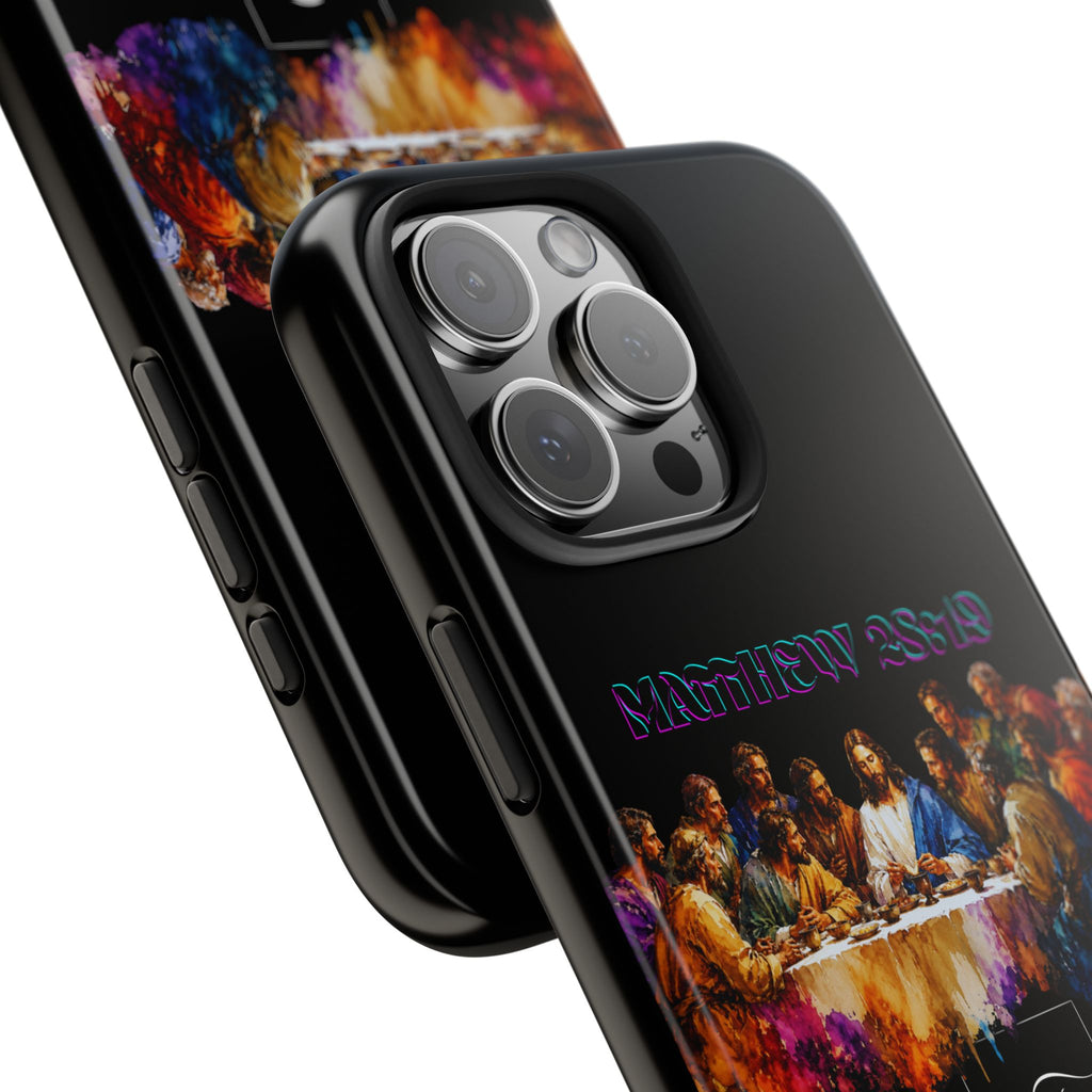 Last Supper Tough Phone Case – Colorful Jesus & Disciples Protective Cover