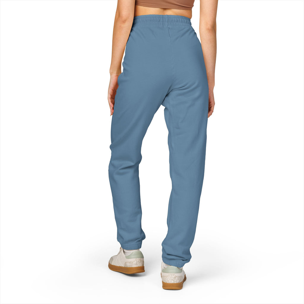 Tree of Life Graphic Sweatpants — Garment-Dyed Fleece Joggers