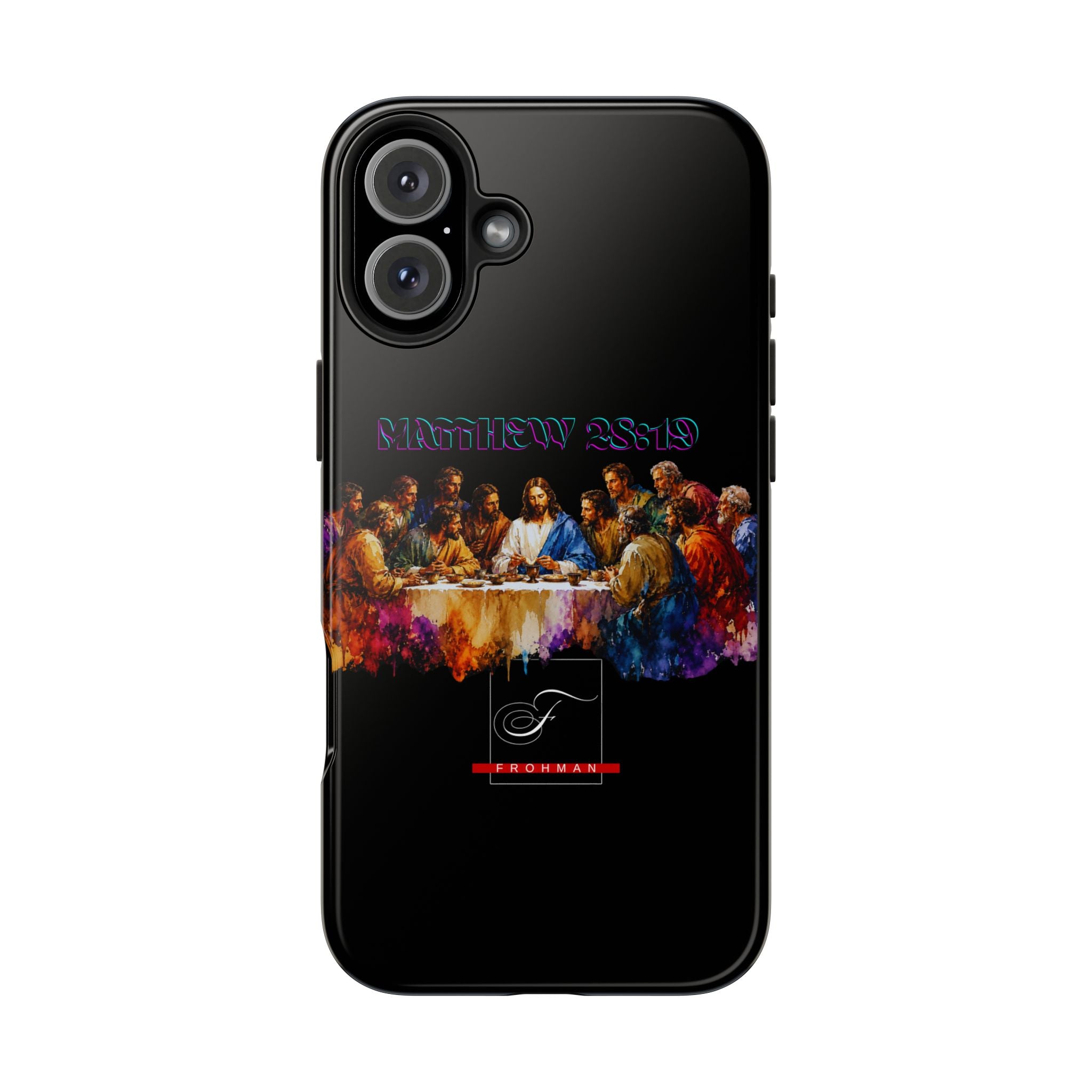 Last Supper Tough Phone Case – Colorful Jesus & Disciples Protective Cover