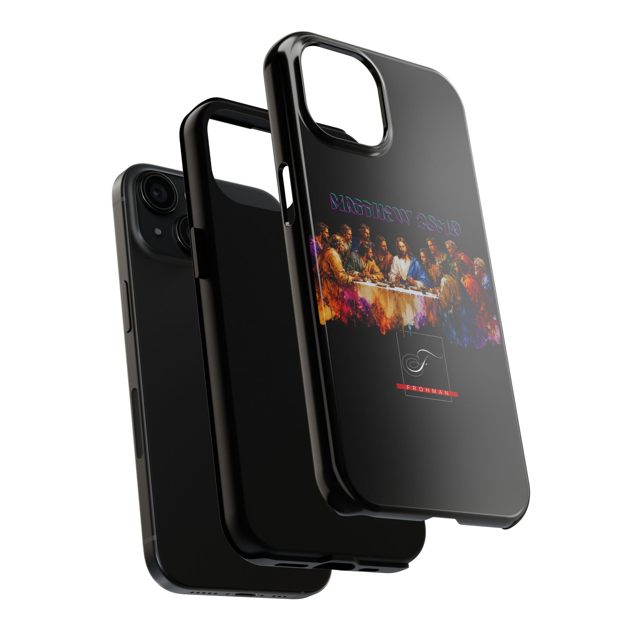 Last Supper Tough Phone Case – Colorful Jesus & Disciples Protective Cover