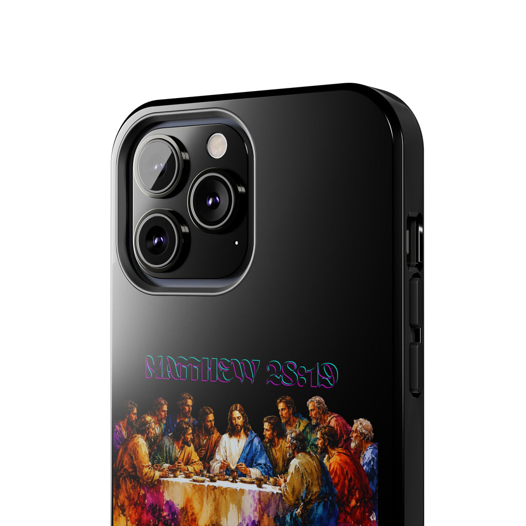 Last Supper Tough Phone Case – Colorful Jesus & Disciples Protective Cover