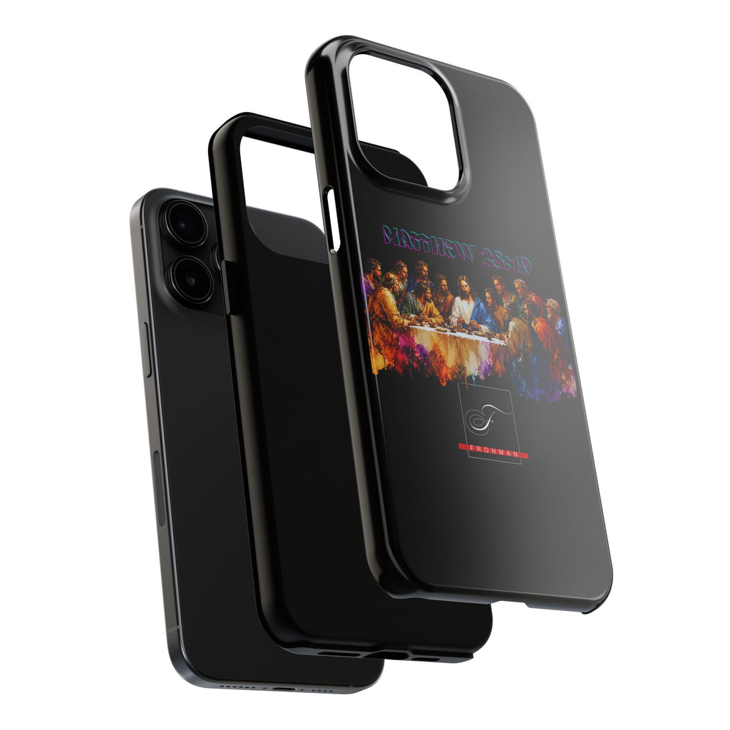 Last Supper Tough Phone Case – Colorful Jesus & Disciples Protective Cover