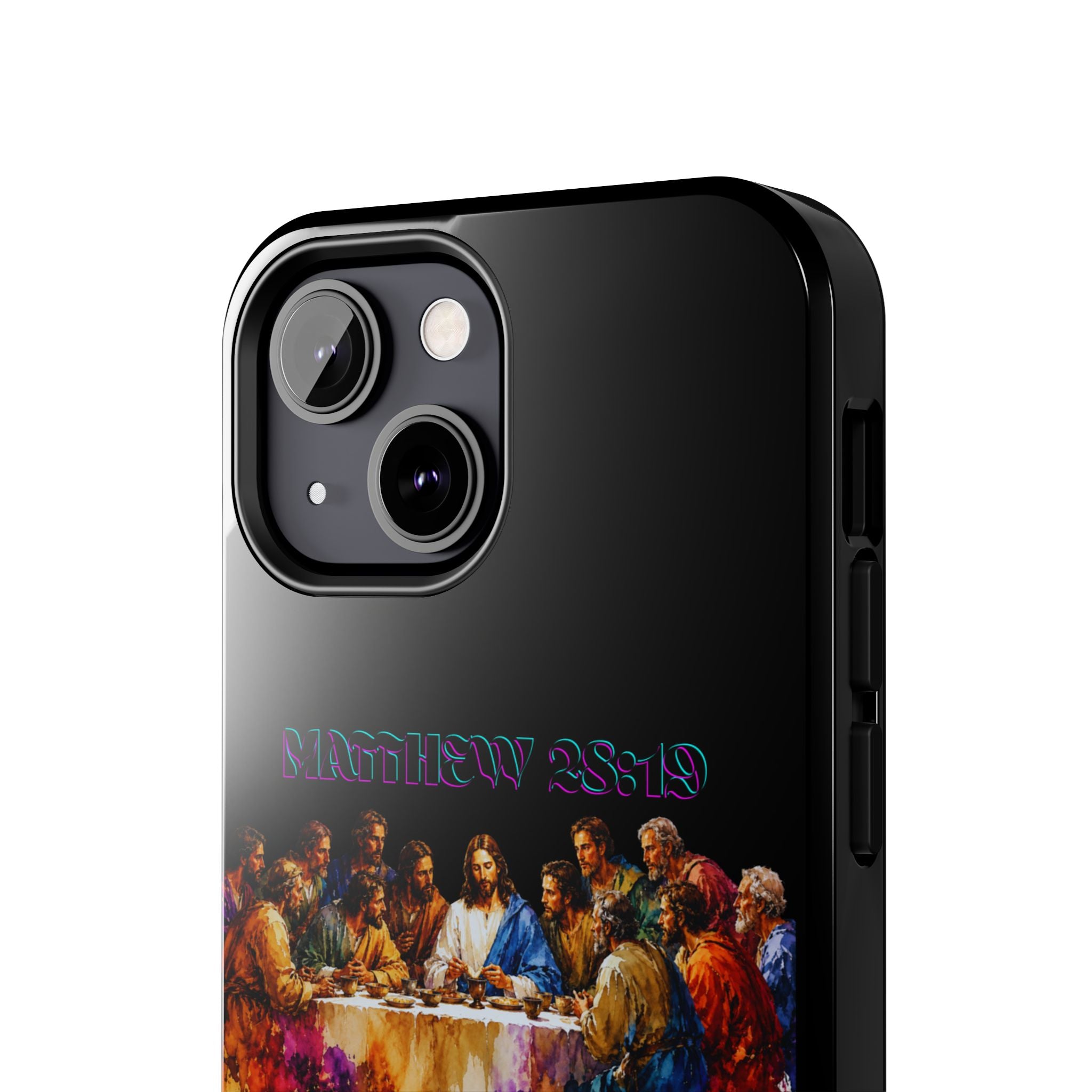 Last Supper Tough Phone Case – Colorful Jesus & Disciples Protective Cover
