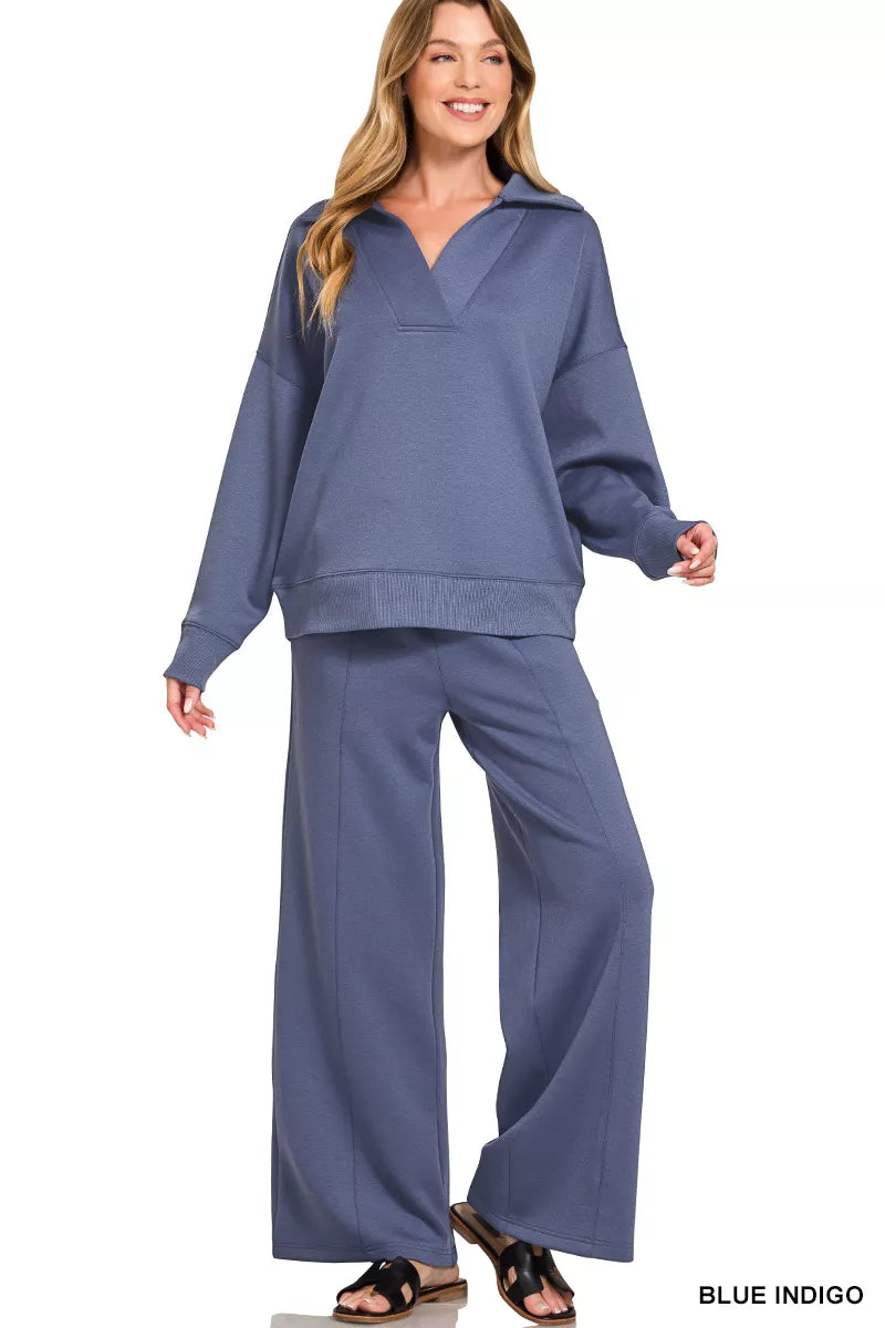 Hermana Pullover & Center Seam Pants Set