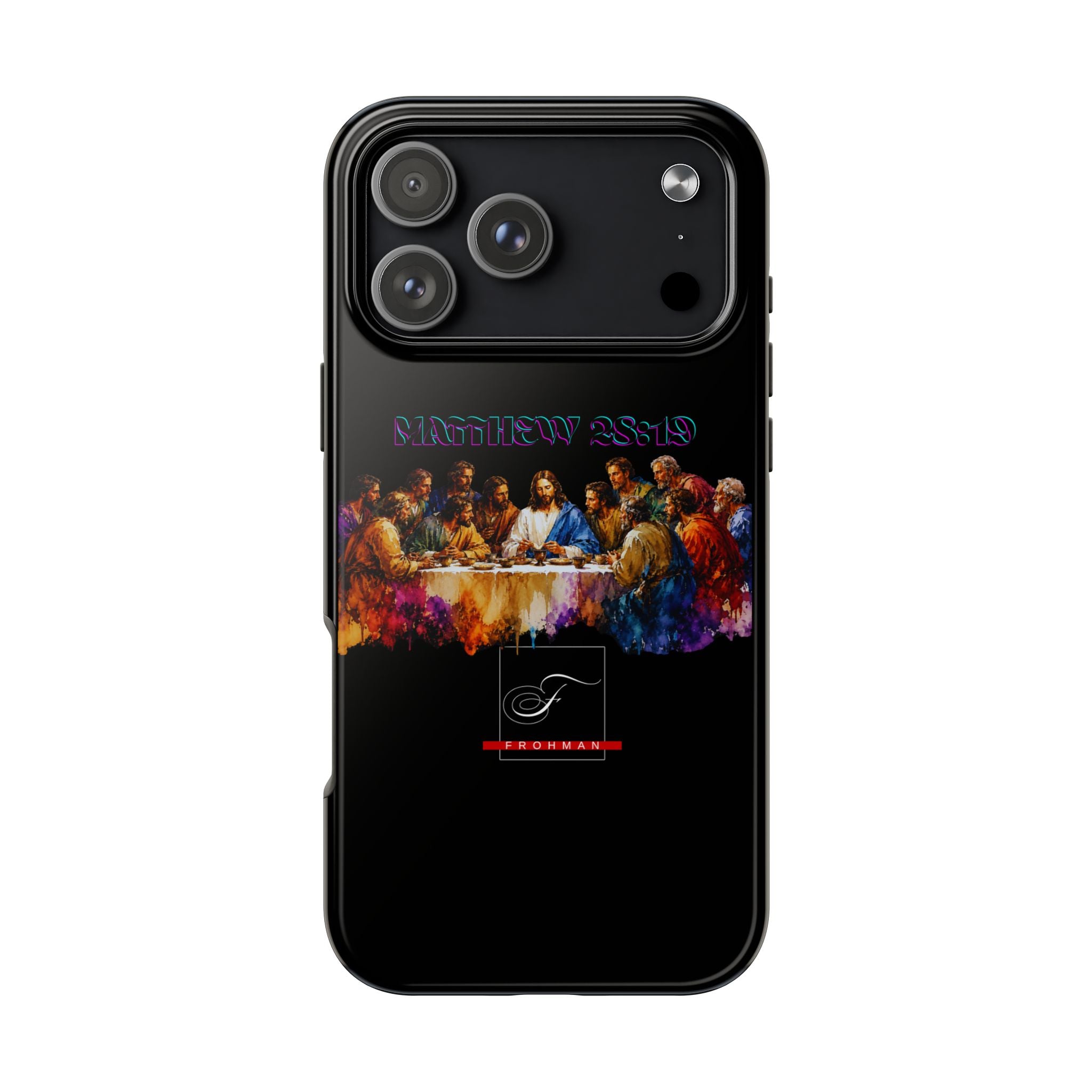 Last Supper Tough Phone Case – Colorful Jesus & Disciples Protective Cover