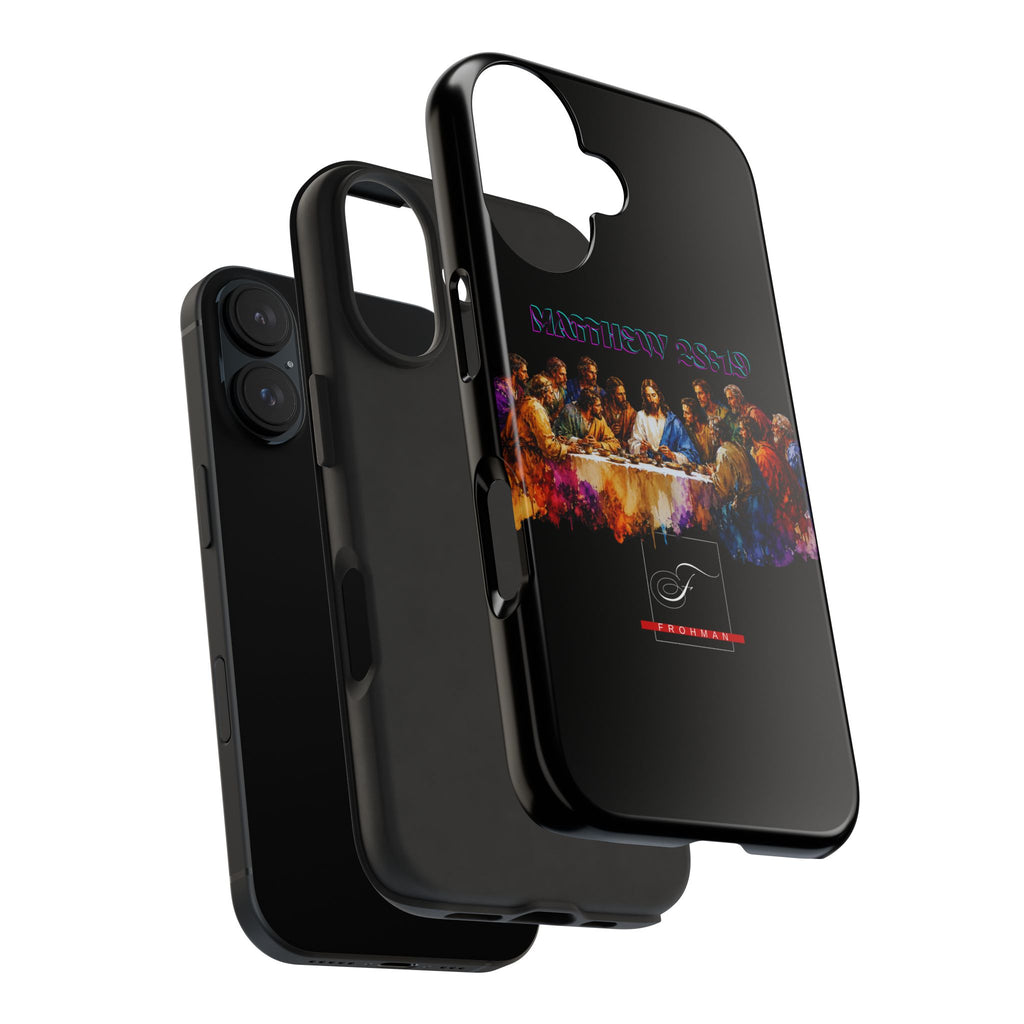 Last Supper Tough Phone Case – Colorful Jesus & Disciples Protective Cover
