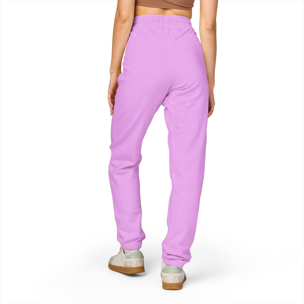 Tree of Life Graphic Sweatpants — Garment-Dyed Fleece Joggers