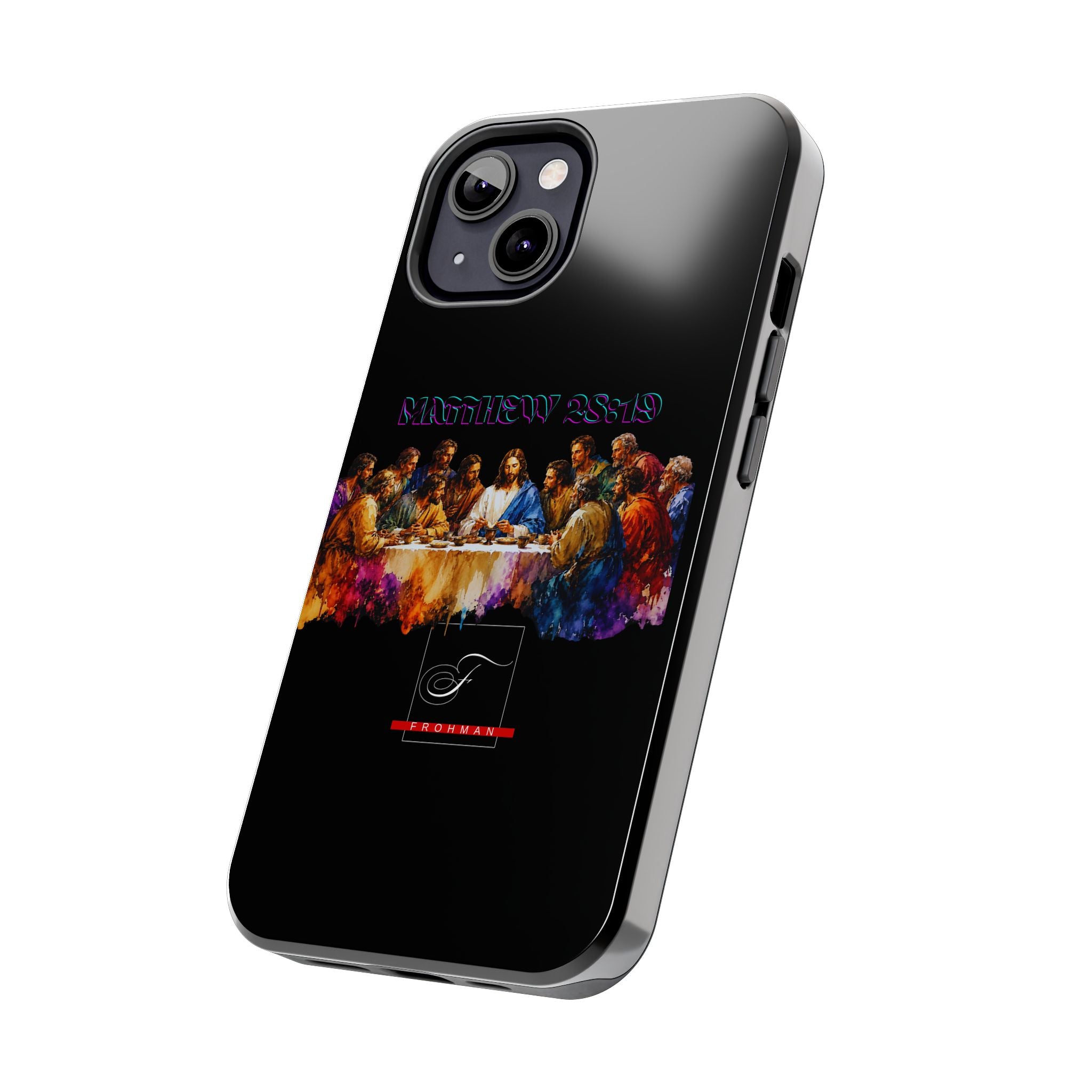Last Supper Tough Phone Case – Colorful Jesus & Disciples Protective Cover