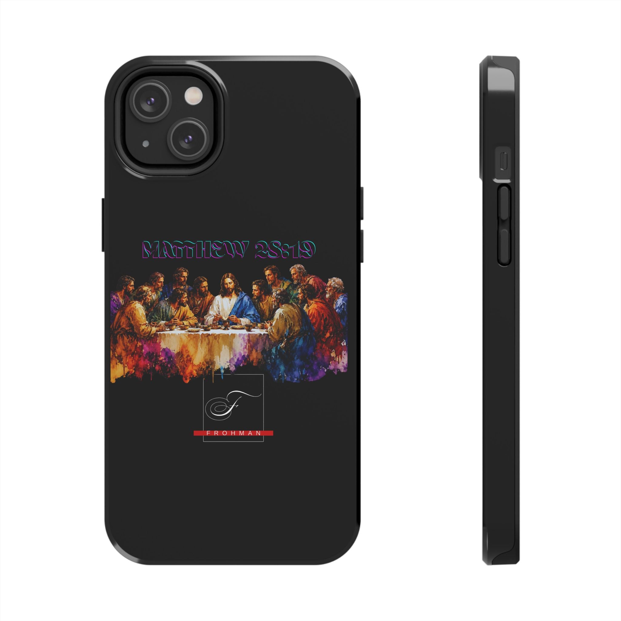 Last Supper Tough Phone Case – Colorful Jesus & Disciples Protective Cover