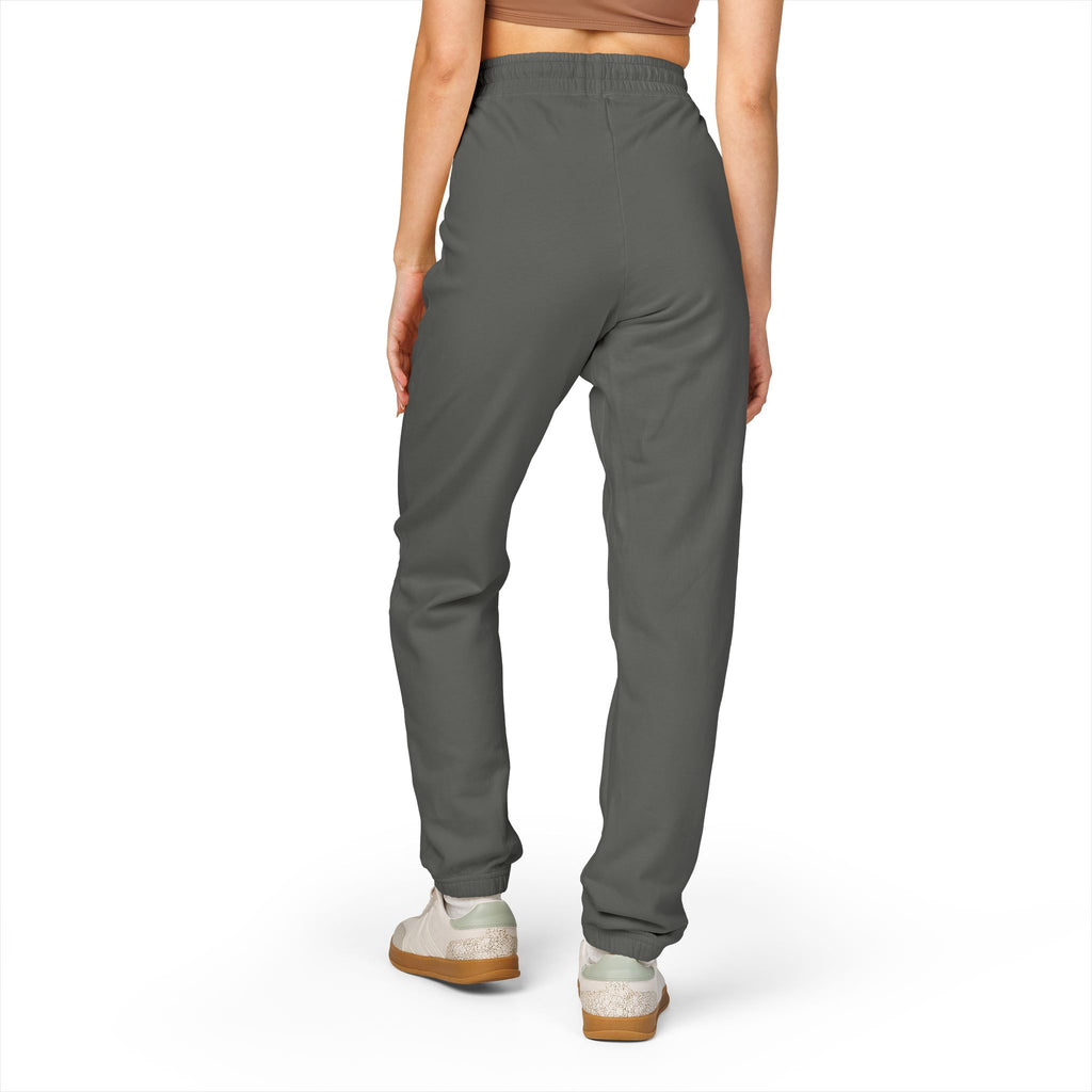 Tree of Life Graphic Sweatpants — Garment-Dyed Fleece Joggers