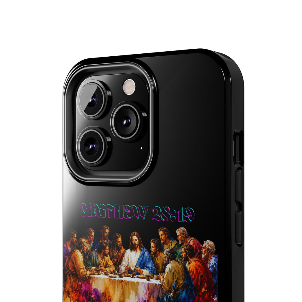 Last Supper Tough Phone Case – Colorful Jesus & Disciples Protective Cover