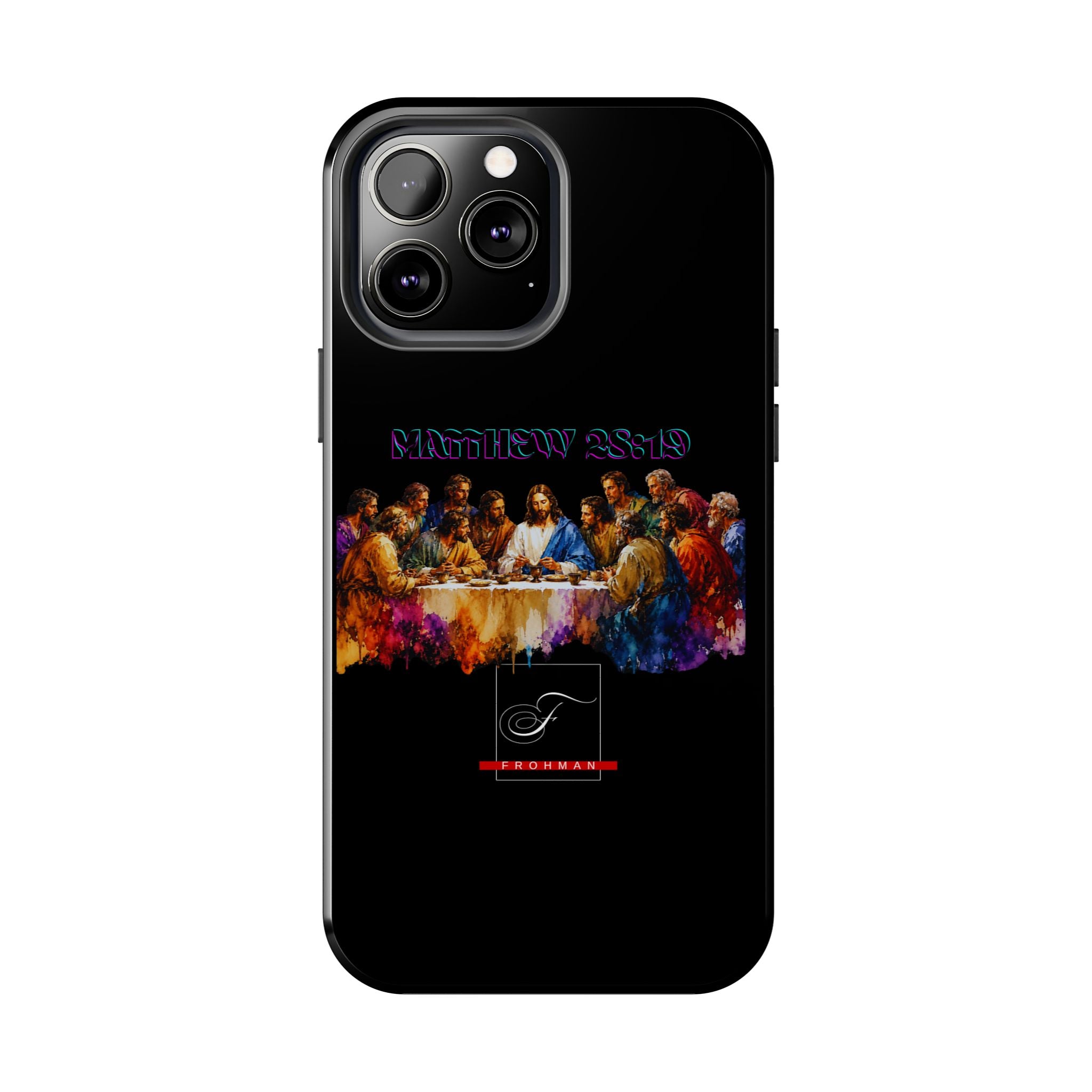 Last Supper Tough Phone Case – Colorful Jesus & Disciples Protective Cover