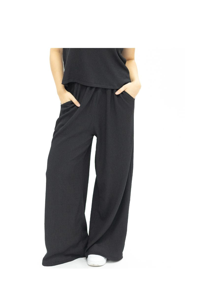 Hermana Earhart Pants, Black