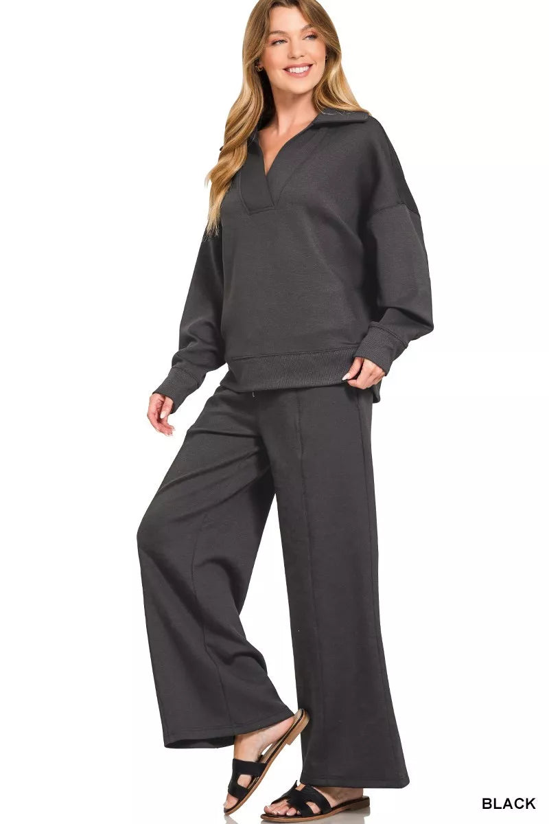 Hermana Pullover & Center Seam Pants Set
