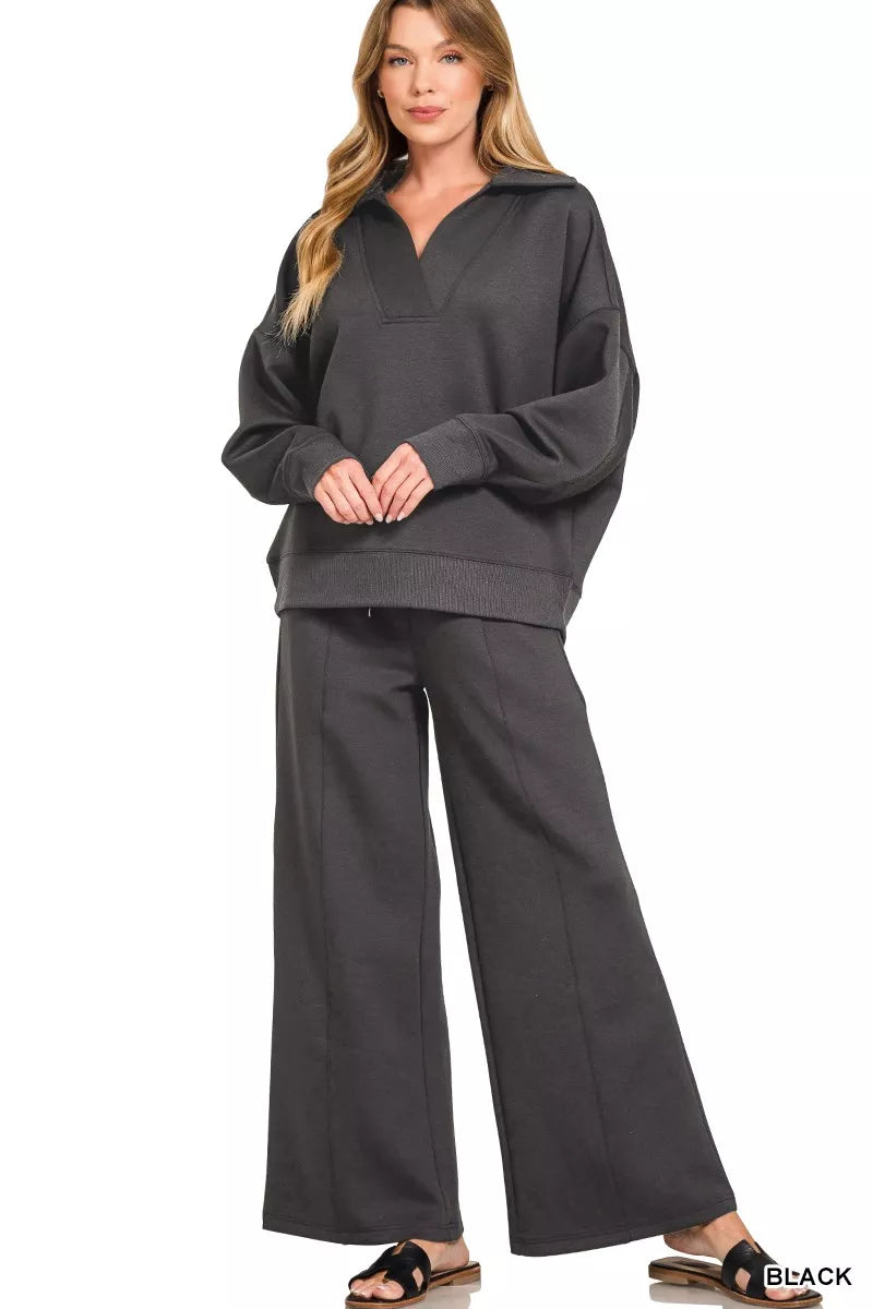 Hermana Pullover & Center Seam Pants Set