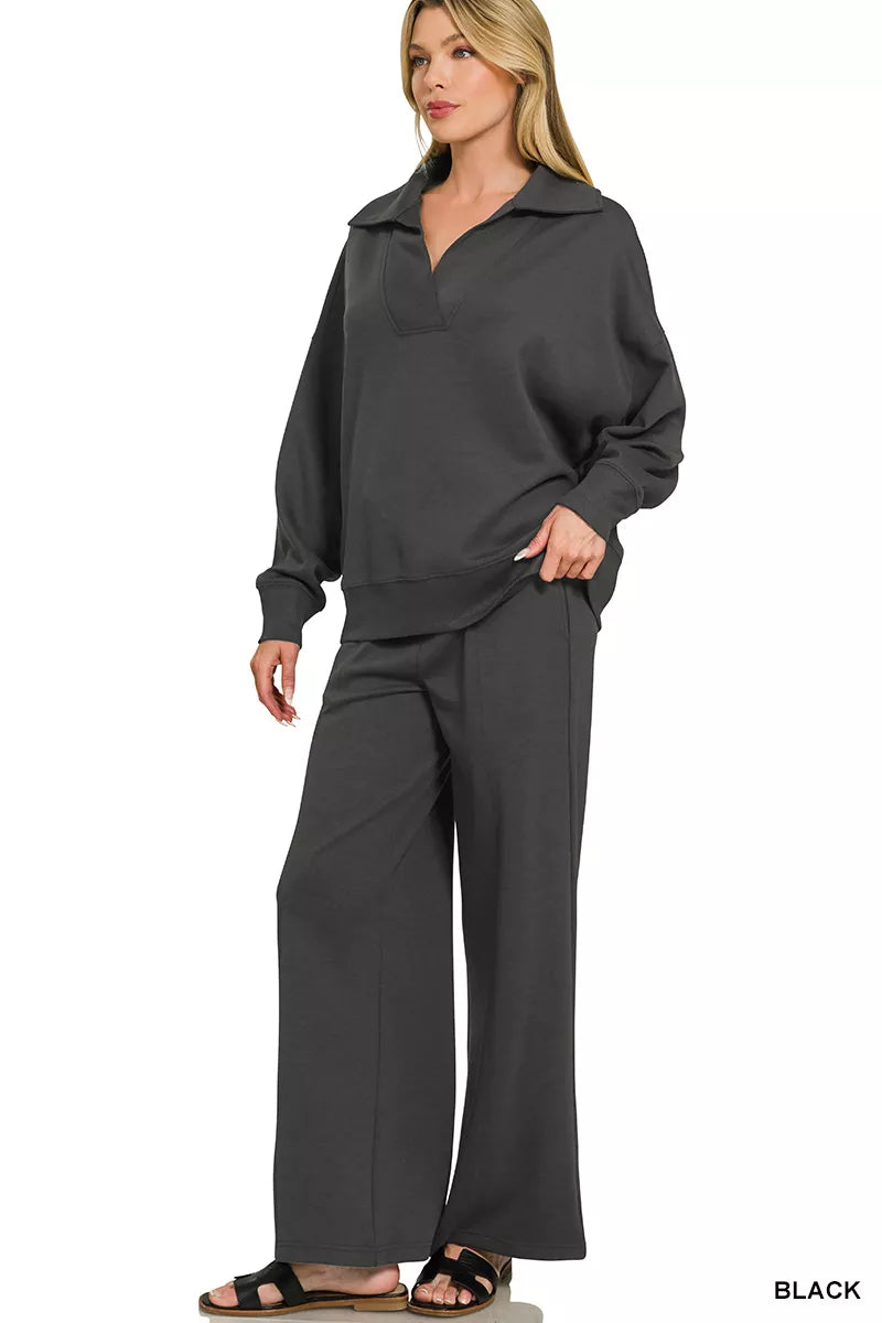 Hermana Pullover & Center Seam Pants Set